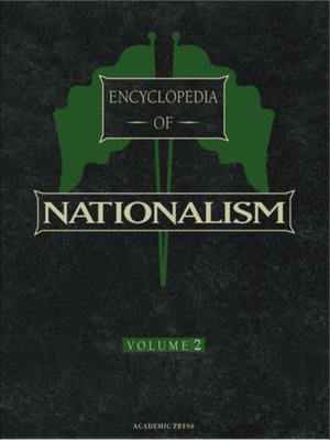 Encyclopedia Of Nationalism, Two-Volume Set By Alexander J. Motyl ...